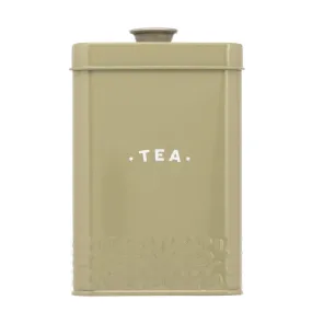 Artisan Street Tea Storage Can - Green