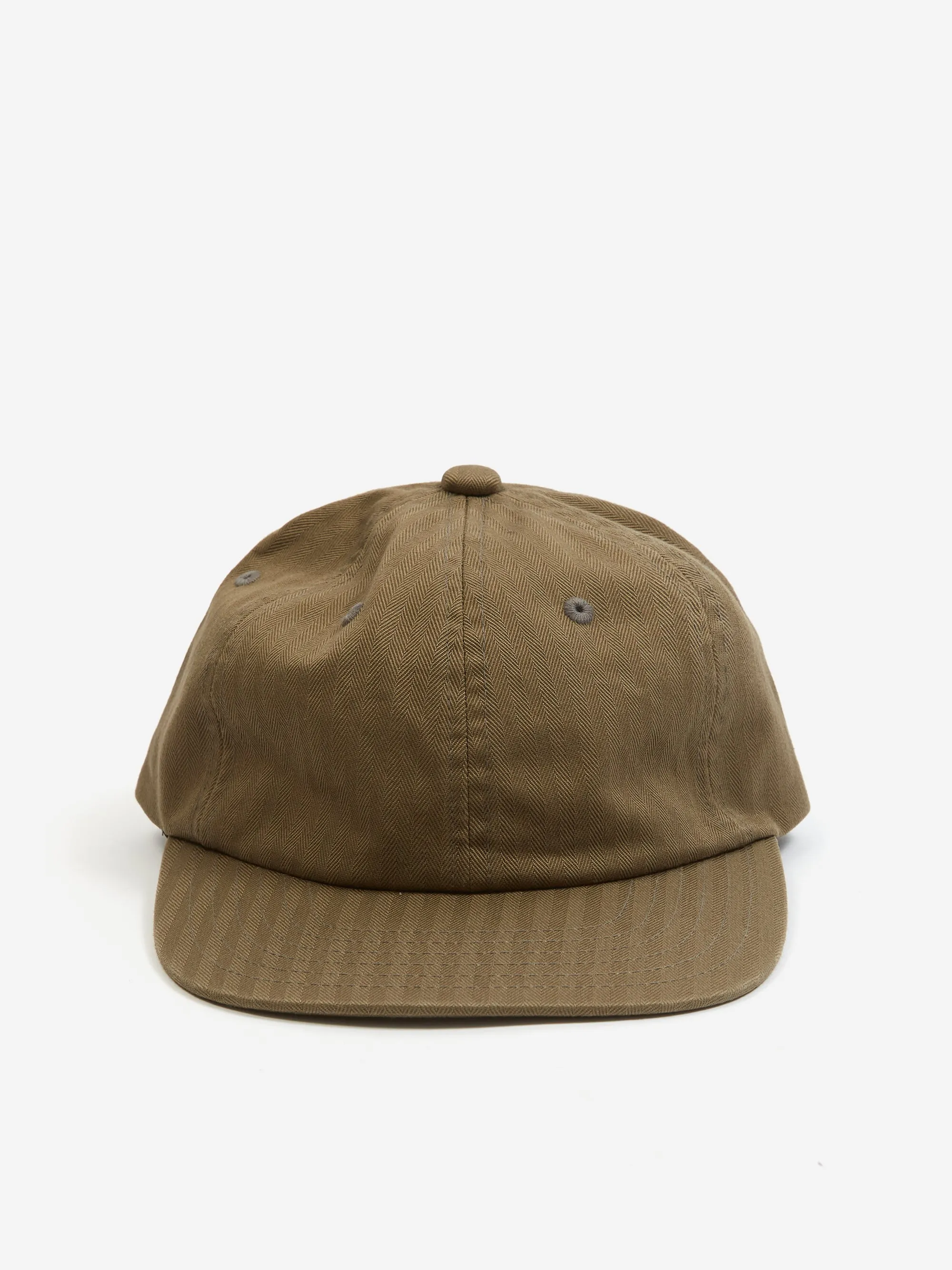 Beams Plus 6Panel Herringbone Cap - Olive