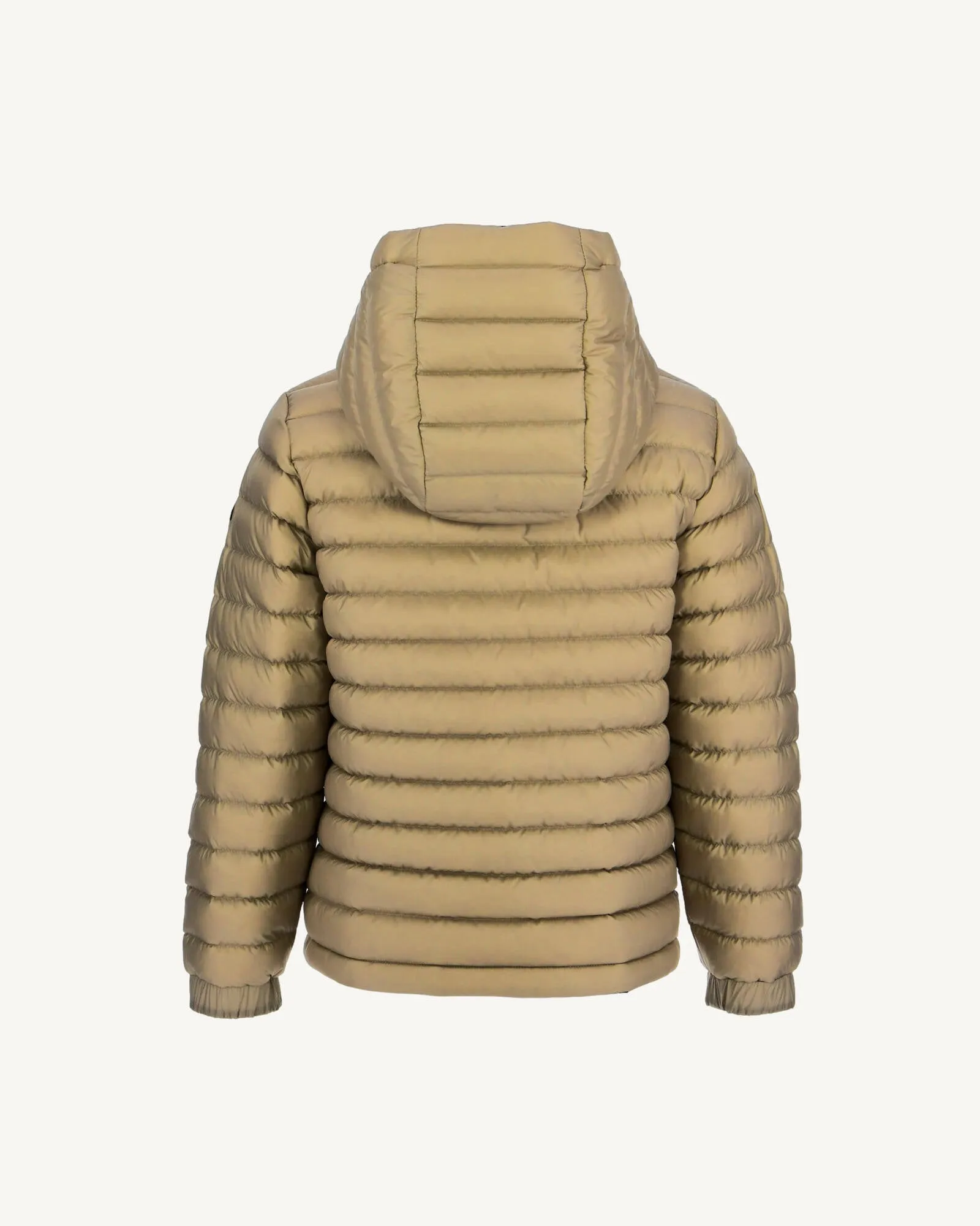 Black/Beige Zurich kid's reversible puffer jacket