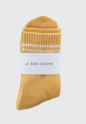 Boyfriend Socks - butter