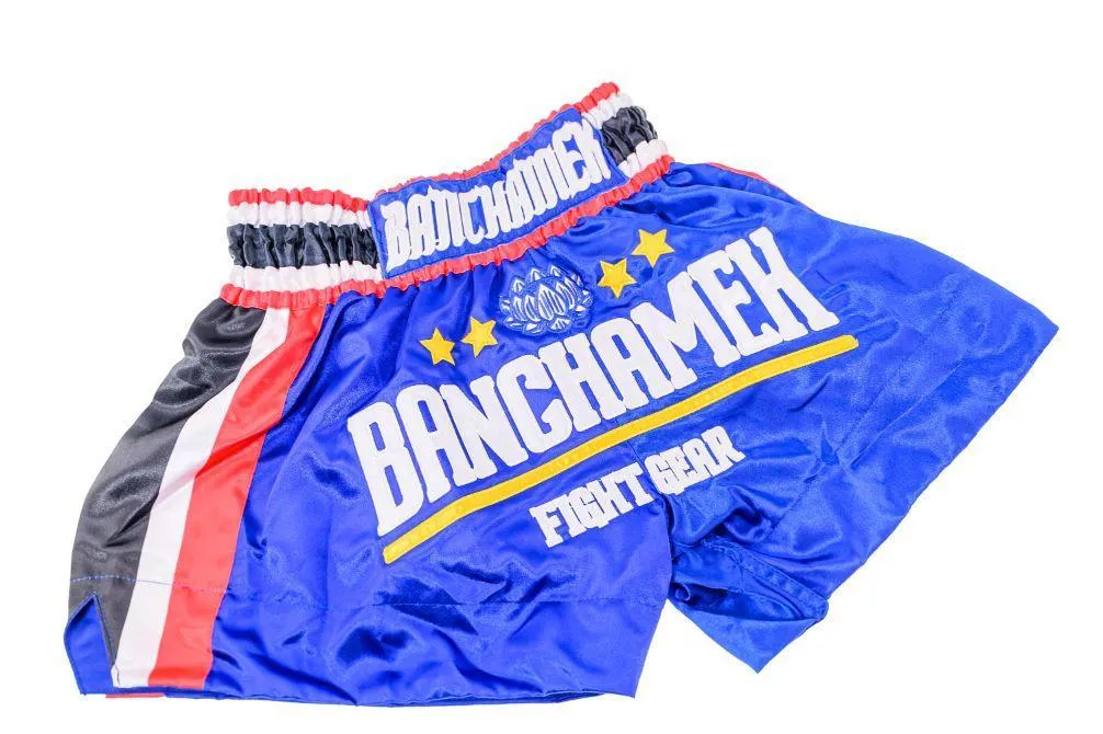 Buakaw Shorts BFG4-1 BLUE/WHITE /BLACK