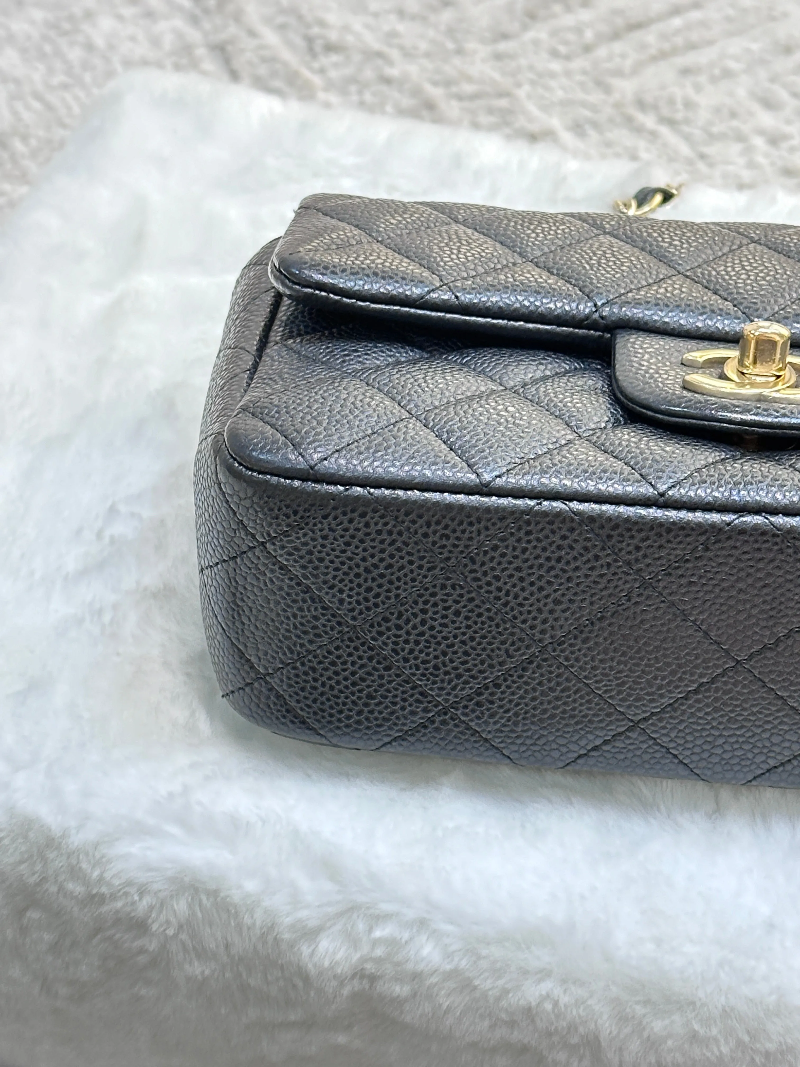 Chanel Classic Mini Rectangular Black Caviar