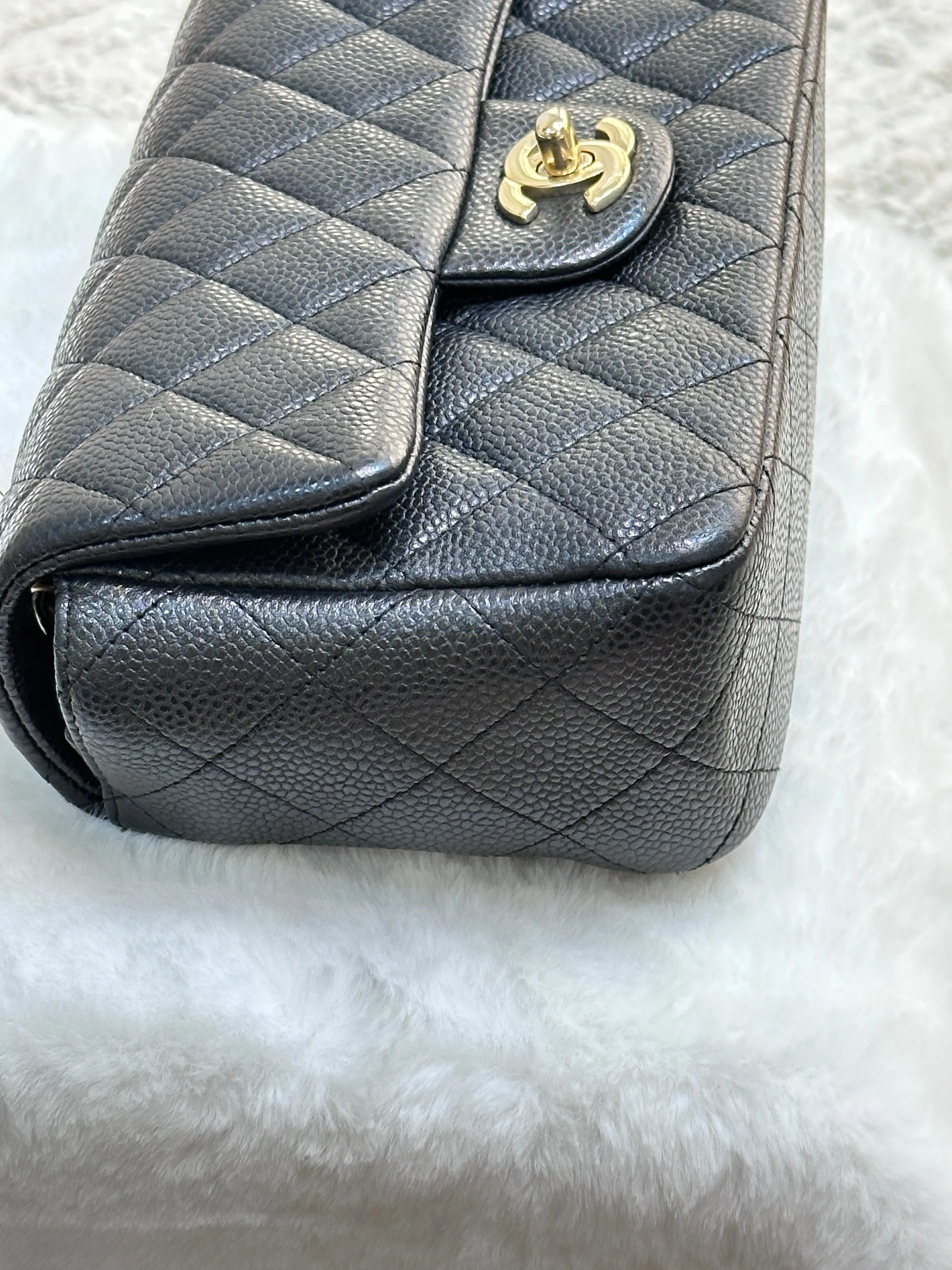 Chanel Classic Mini Rectangular Black Caviar