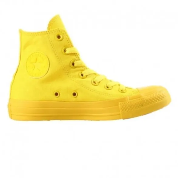 Converse adult sneakers shoe in CTAS Hi 152700C aurora yellow canvas