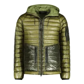 CP COMPANY D.D. Hooded Shell Down Jacket Martini Green