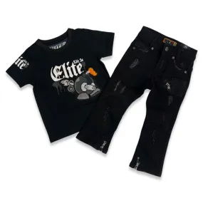 Elite Kids Living Life Black Set