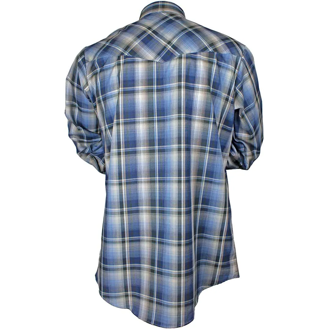 Ely Cattleman Men's Plaid Print Snap Shirt