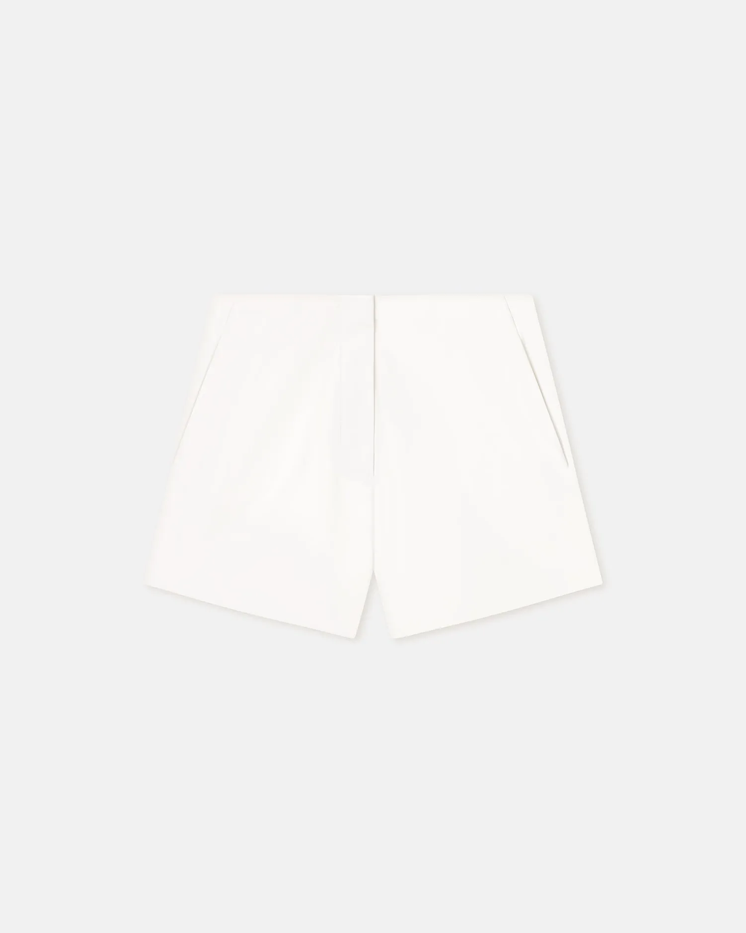 Elza - Okobor™ Alt-Leather Shorts - White