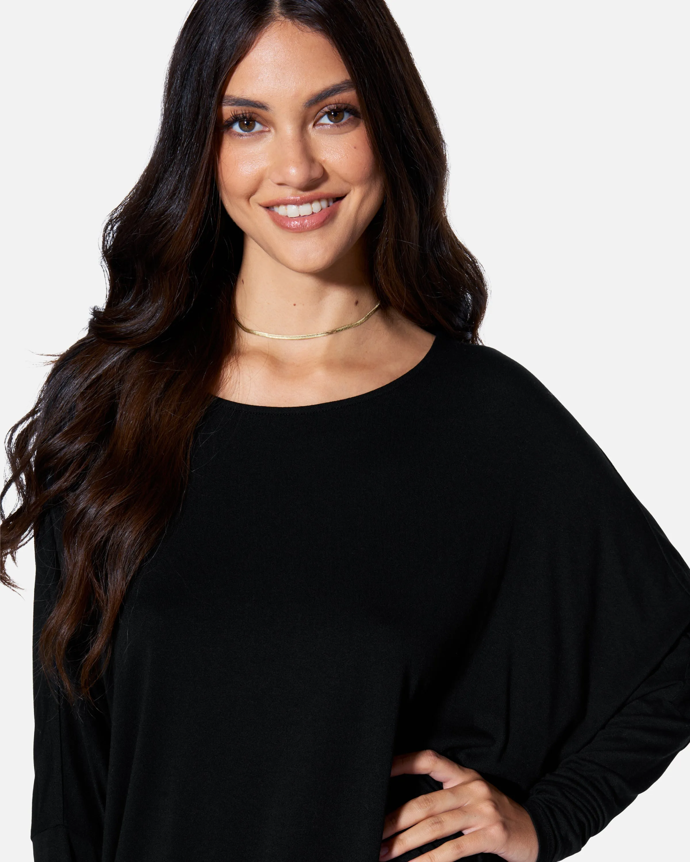 ESSENTIAL OFF SHOULDER TOP