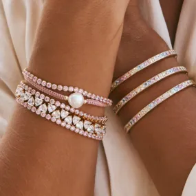 FAIRLEY Rosa Tennis Bracelet