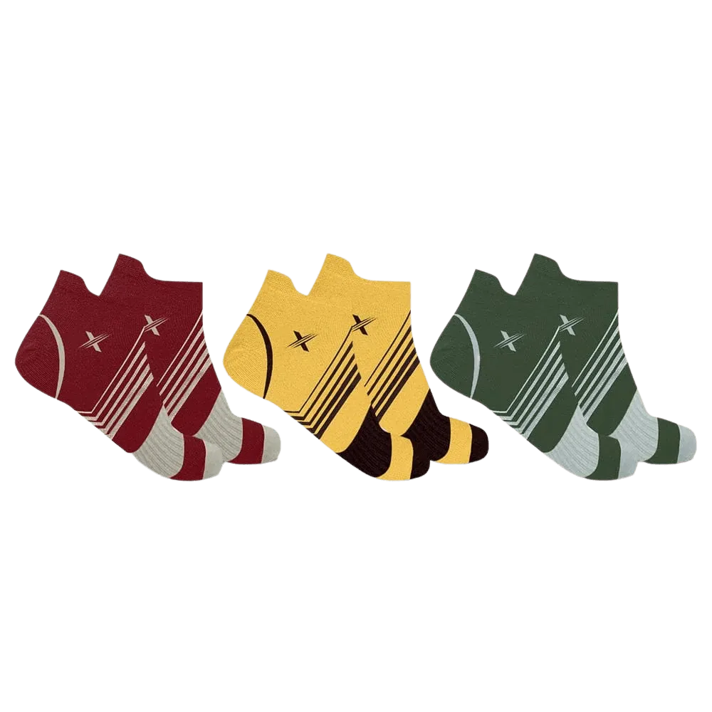 Fall Inspired Ankle Socks (3-Pack Assorted)