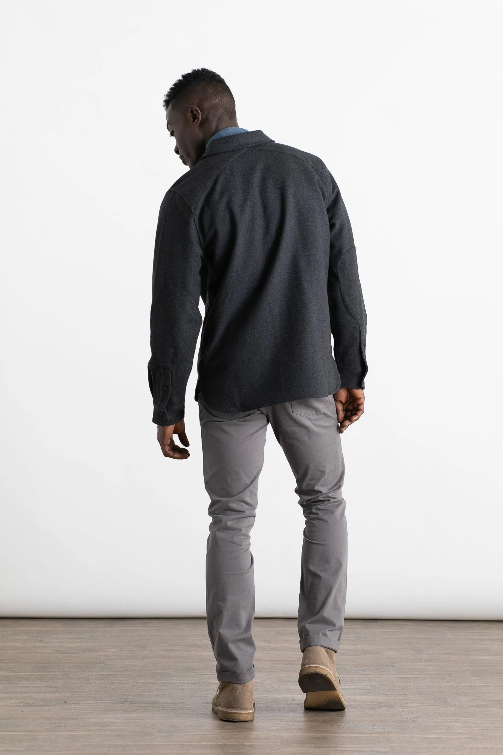 Fielding Overshirt / Charcoal