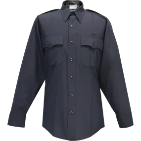 Flying Cross Justice Long Sleeve Shirt w/ Pleated Pockets - LAPD Navy