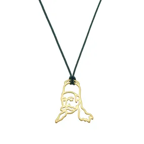 Heroes 1821 | GEORGIOS KARAISKAKIS Pendant | 14K Gold Plated 925 Silver