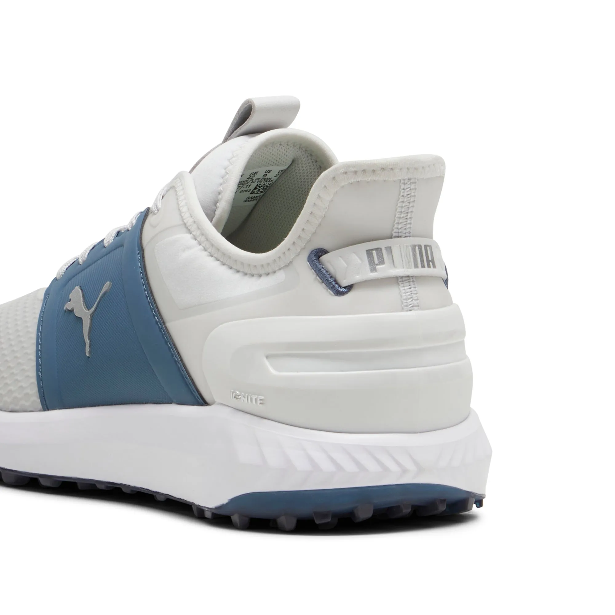 IGNITE ELEVATE Spikeless Golf Shoes | Feather Gray / Evening Sky / Puma White