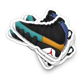 Jordan  9 "BHM" Sneaker Sticker