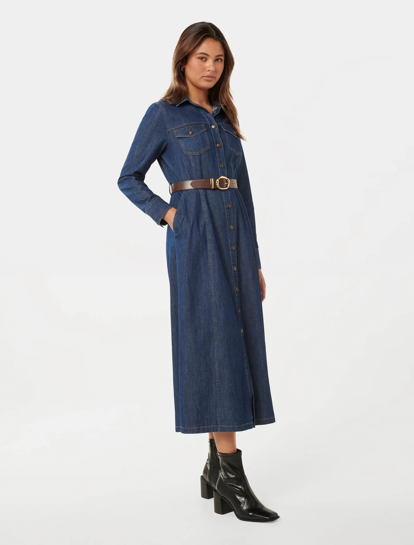 Lexi Midi Shirt Dress