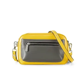 Little Camera Crossbody Bag - Yellow