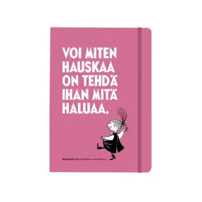 Little My Pink Notebook A5 - Putinki