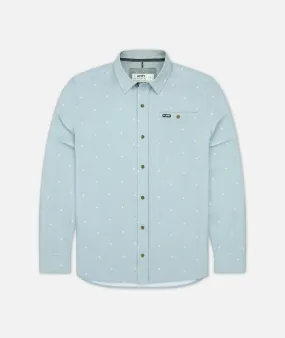 Longwood Stretch LS Woven - Light Blue