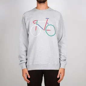 Malmoe Color Bike Grey - Sweatshirt