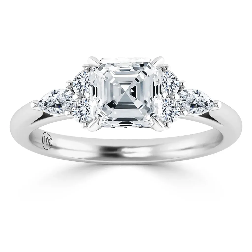 Maya - Platinum - Asscher