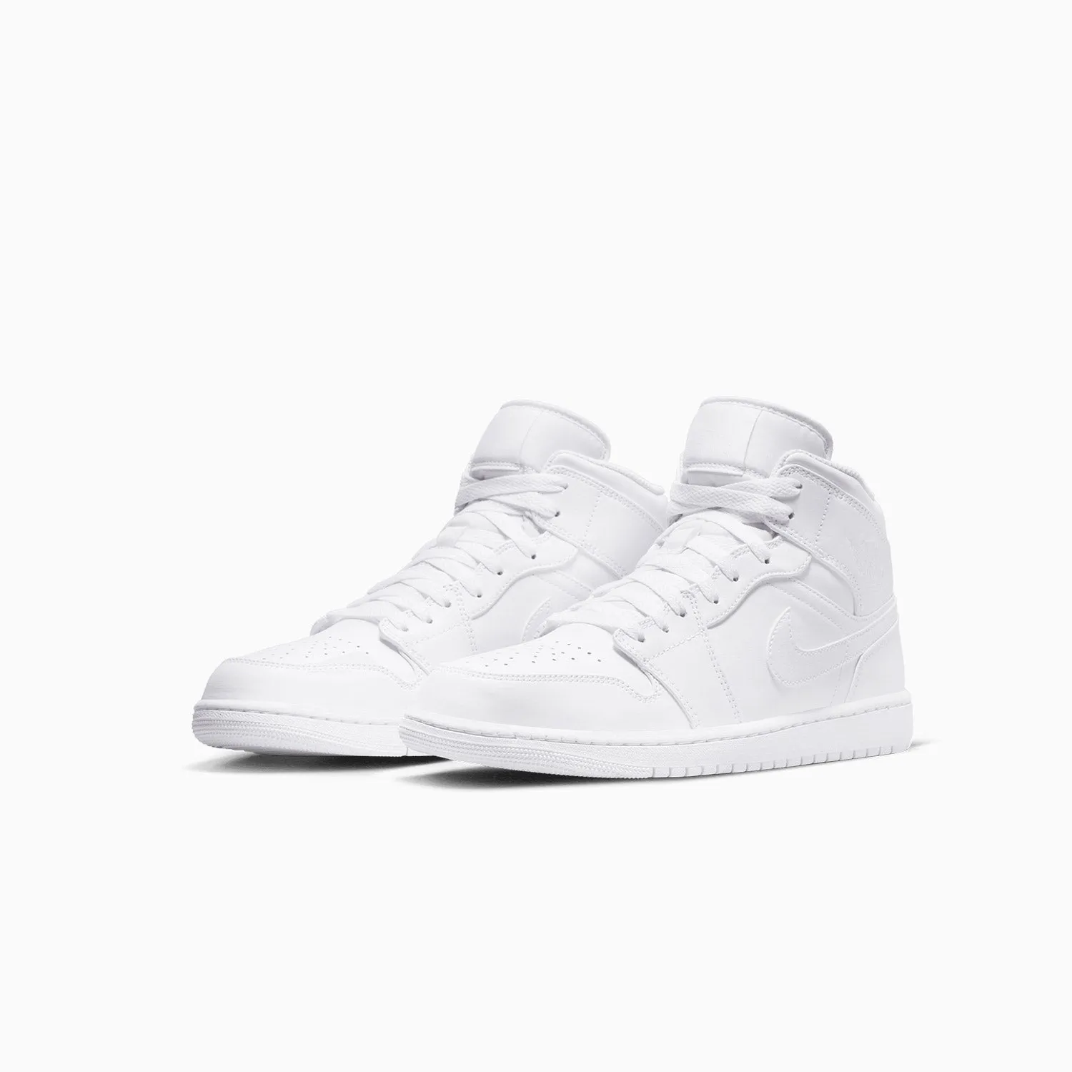 Men's Air Jordan 1 Mid "Triple White"