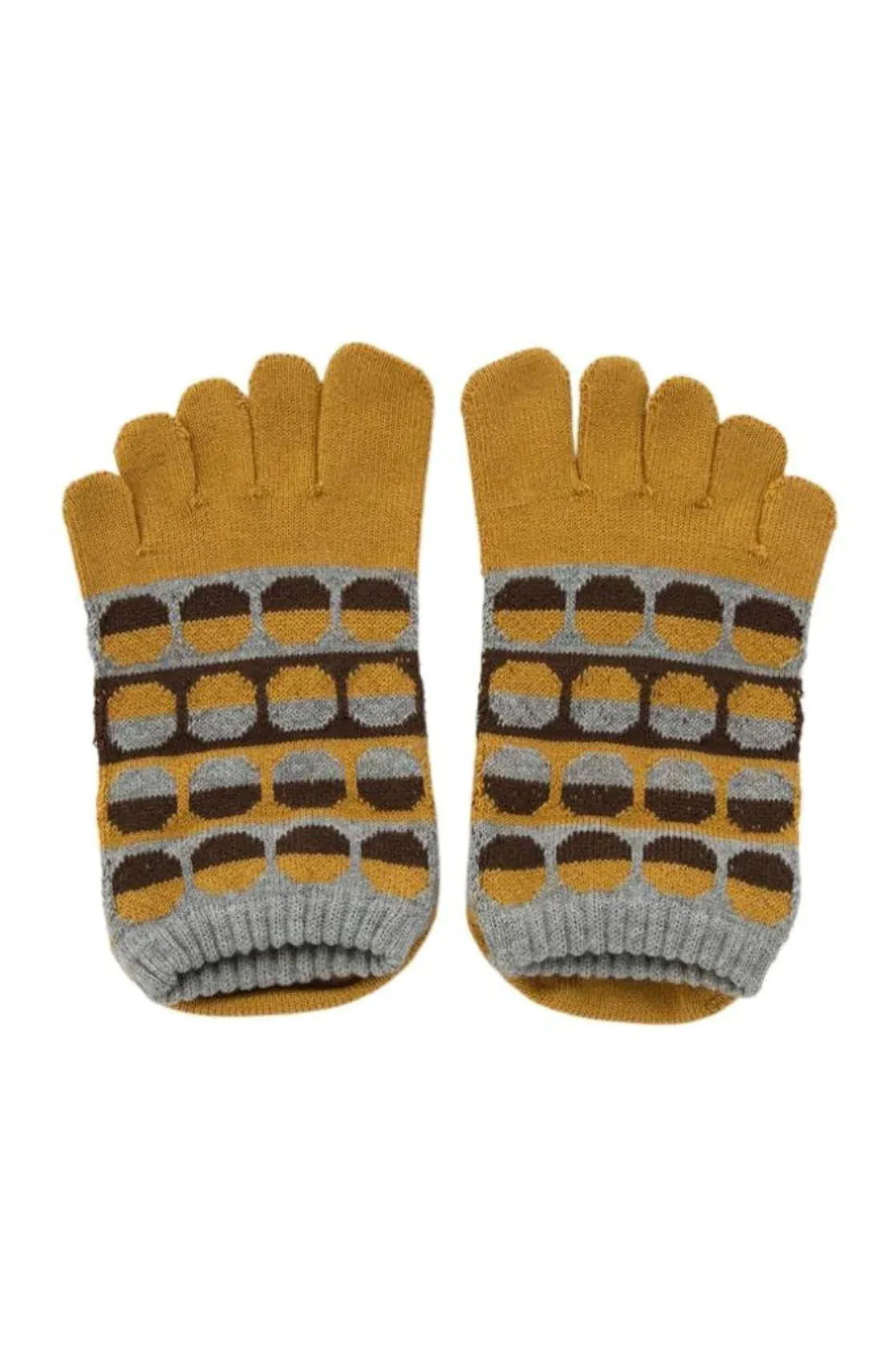 Moon Phase Toe Grip Socks