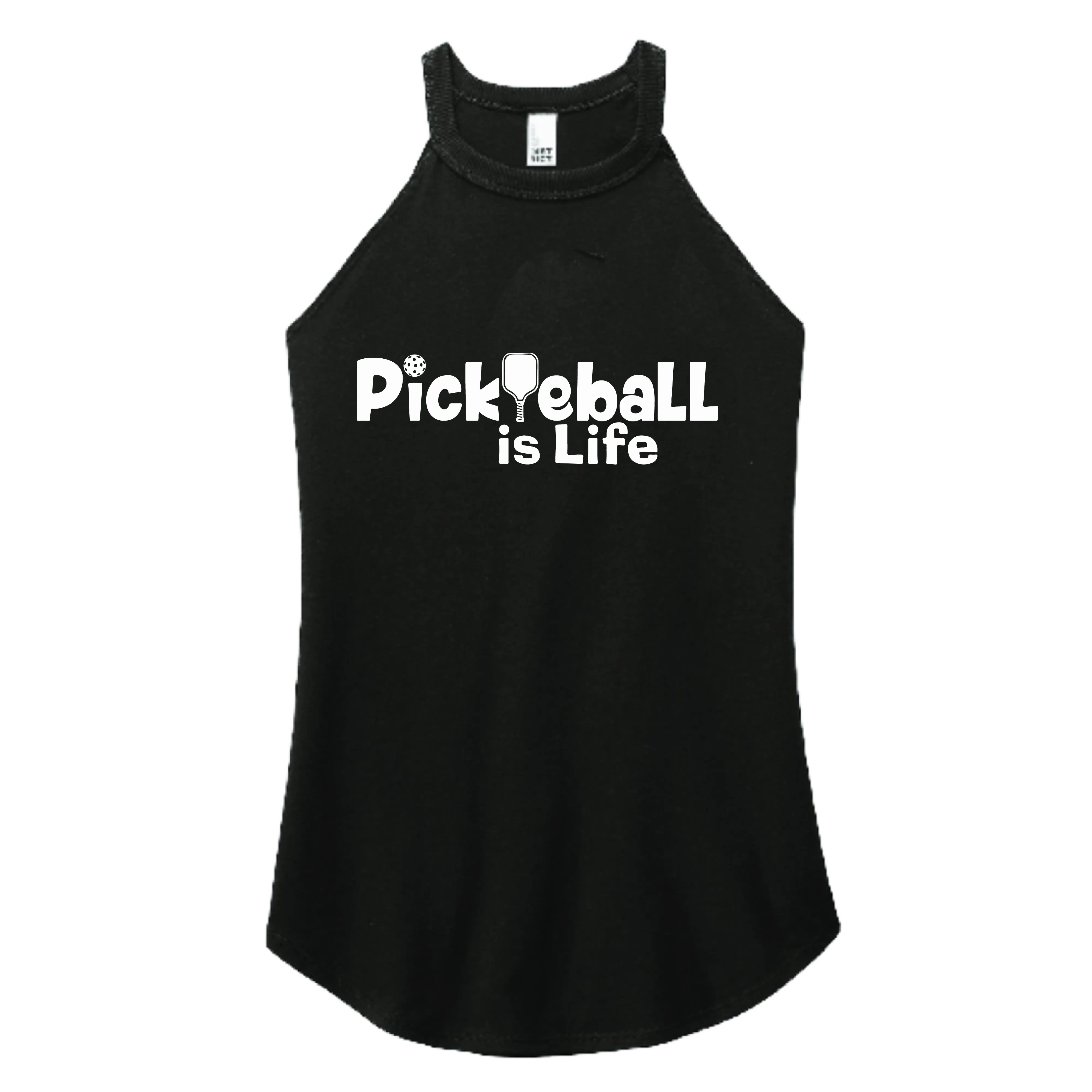 Pickleball Is Life | Women’s Rocker Athletic Tank | 75/13/12 Poly/Cotton/Rayon