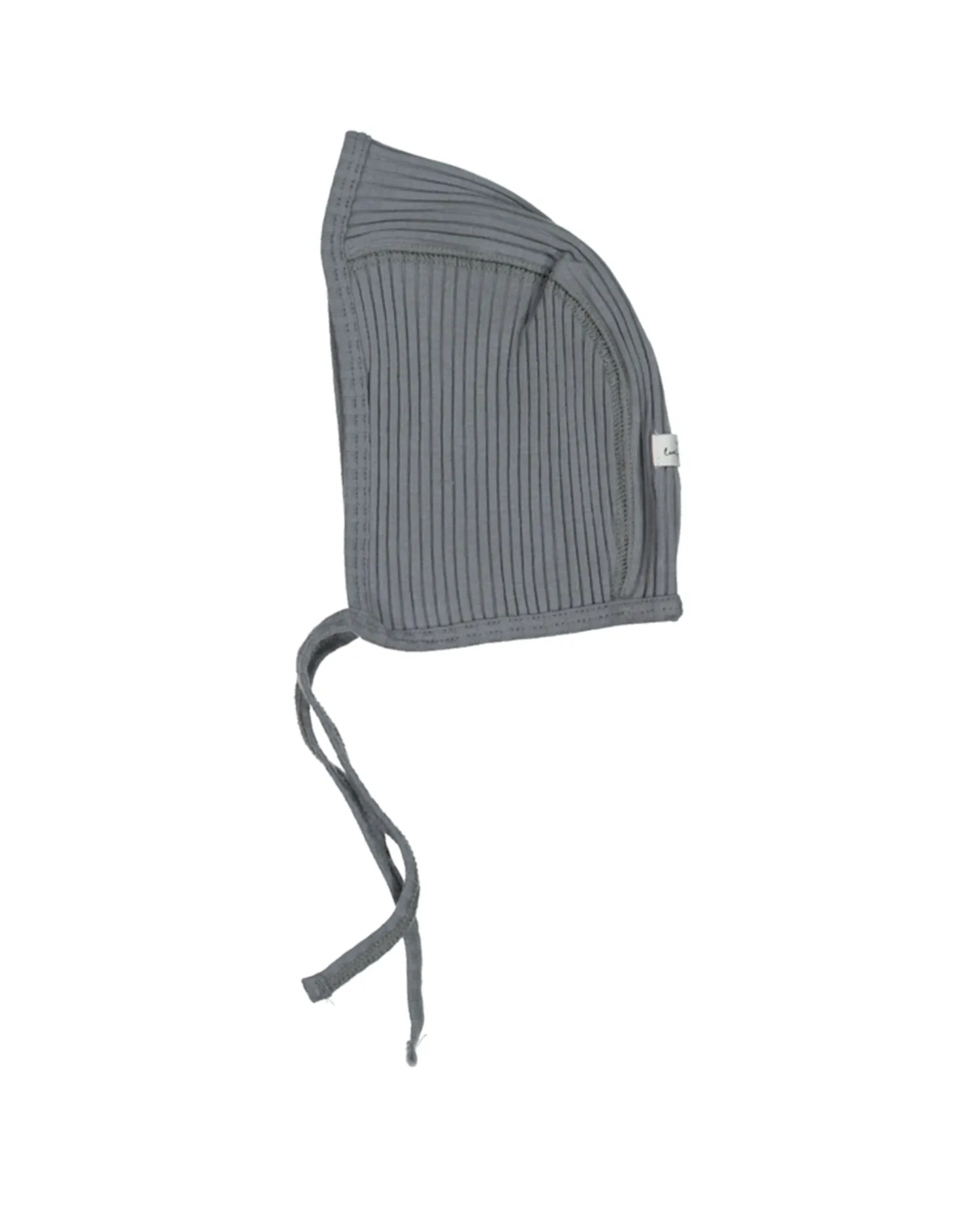 Ribbed Bonnet – Slate