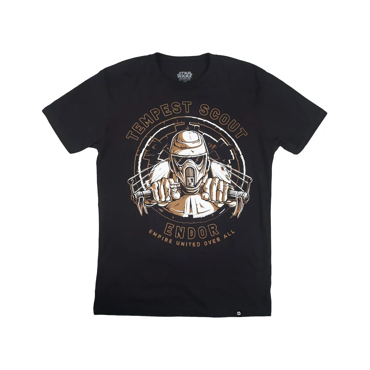 Star Wars Endor Tempest Scout Black Tee