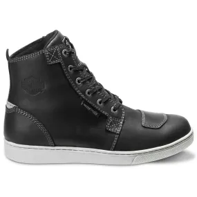 Steinman Waterproof Full Grain Leather Men's High-Top Trainers