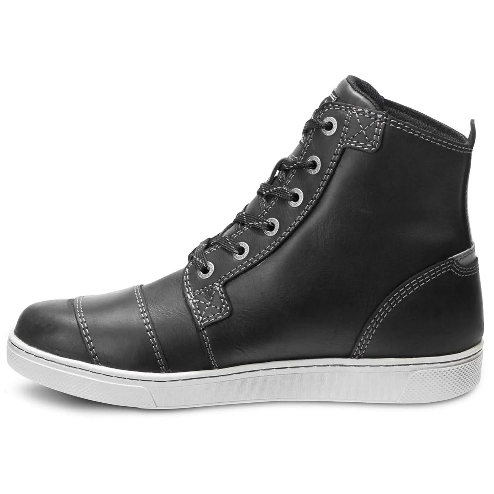 Steinman Waterproof Full Grain Leather Men's High-Top Trainers