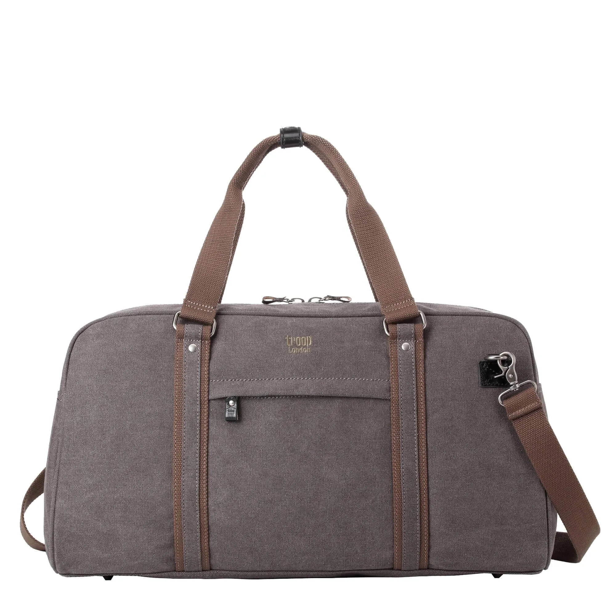 TRP0389 Troop London Classic Canvas Travel Duffel Bag, Large Holdall