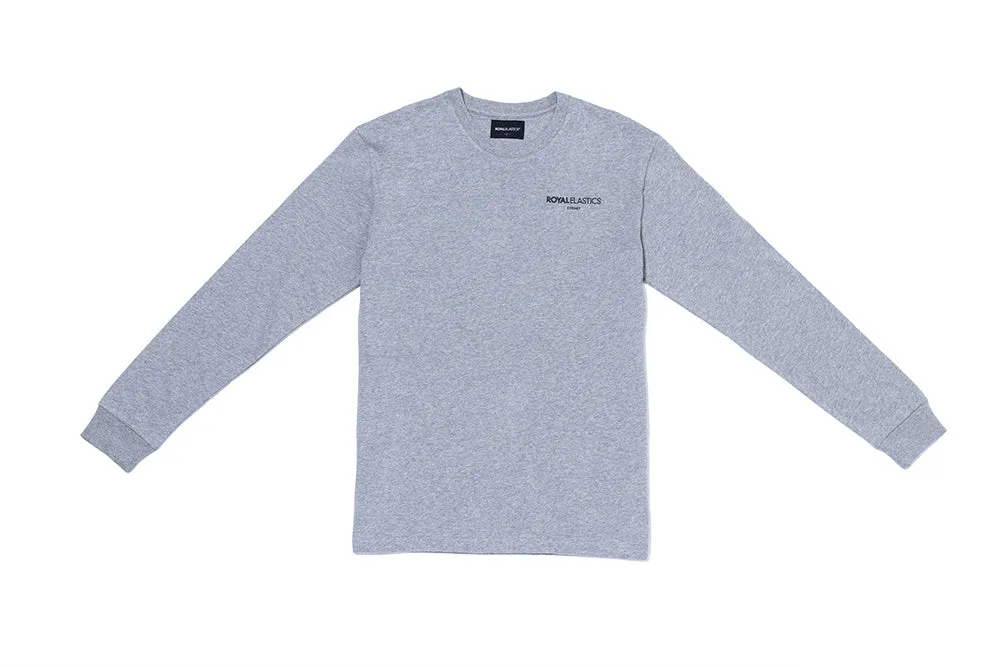 Unisex Logo Long T-shirt Gray R37100-888