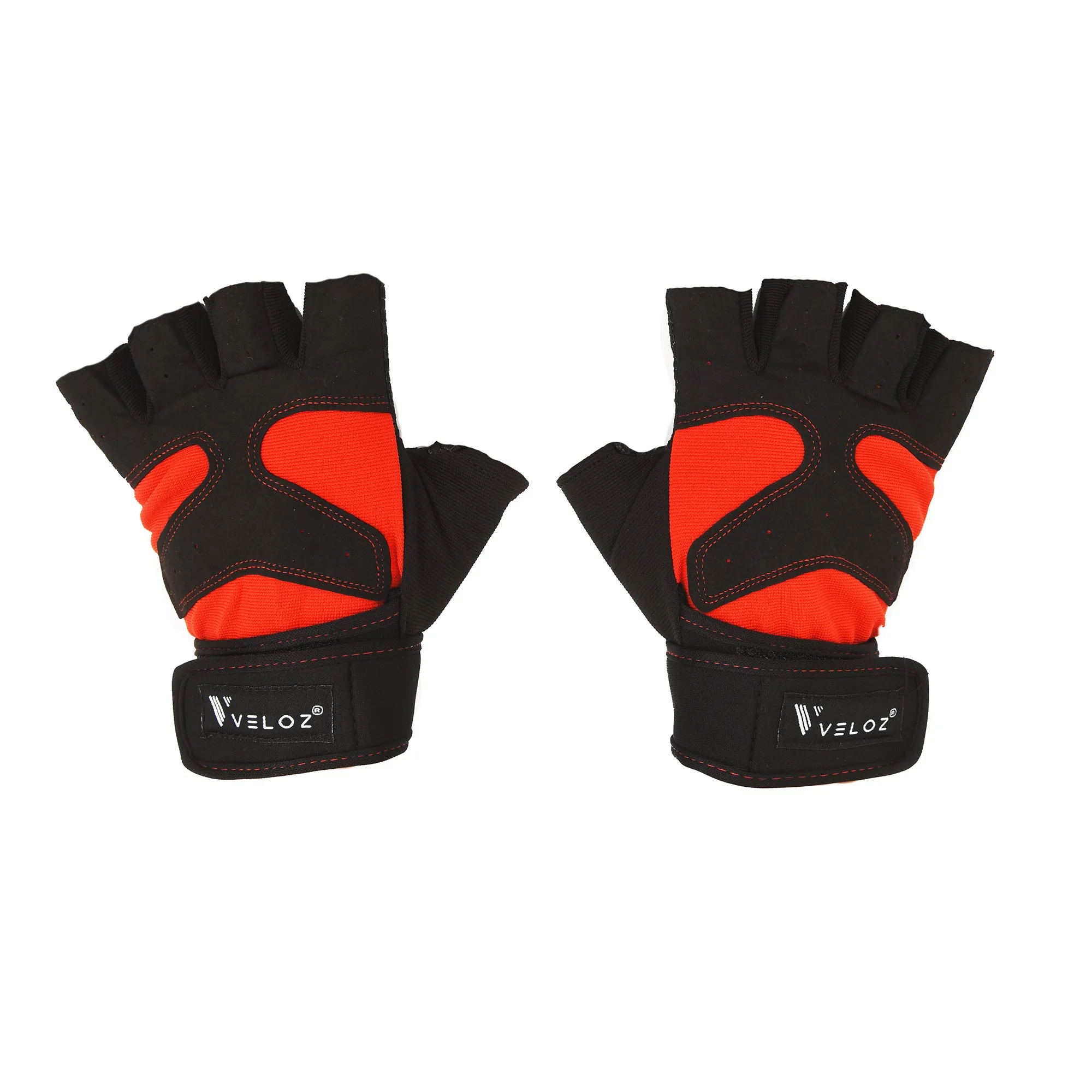 Veloz I Non-Slip Dots I Gym Gloves with Wrist Support