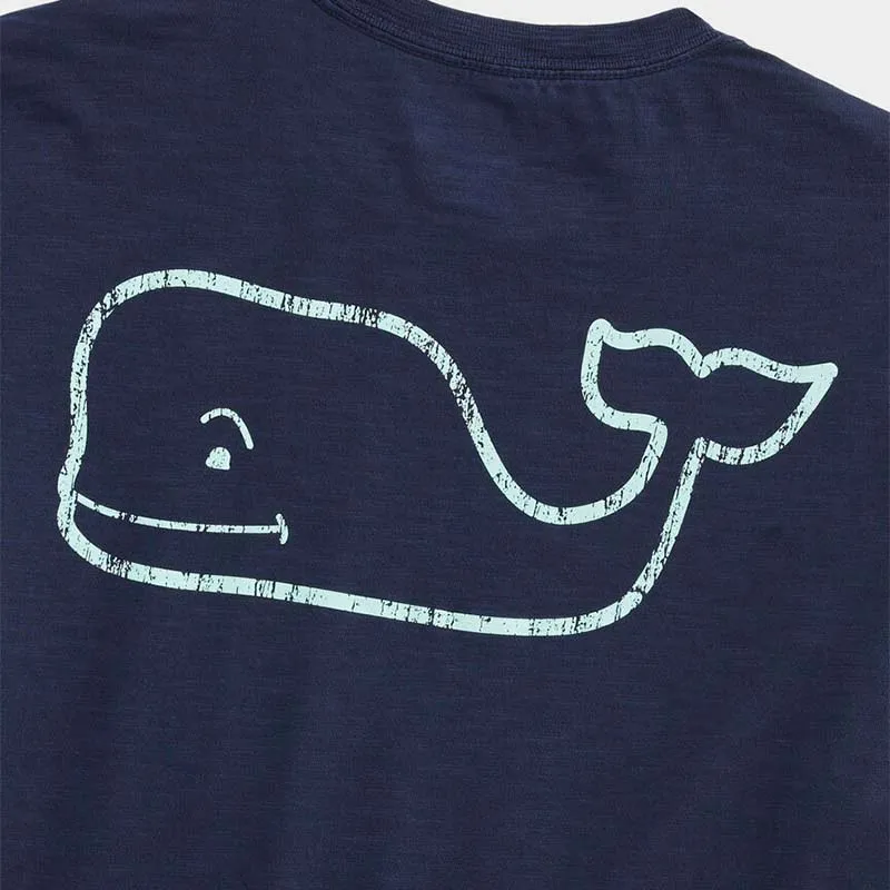 Vintage Whale Long Sleeve T-Shirt