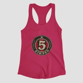 Women's 5 Stripes Logo Tank